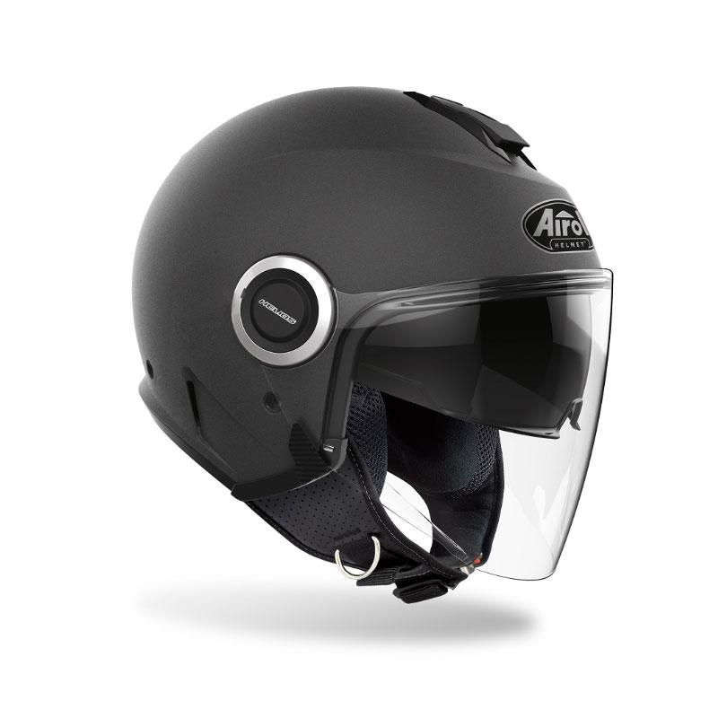 Casco jet urban LS2 OF562 AIRFLOW GLOSS rosa - Cabutti Motor