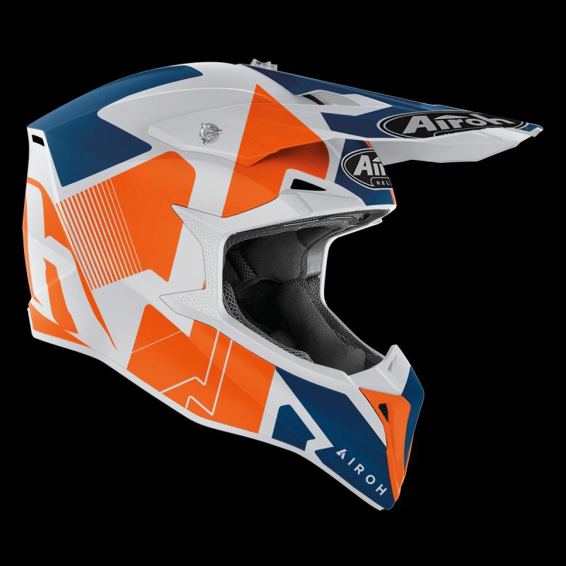 Casco moto AIROH Wraap Raze Orange Matt cod.AI32A13919XVS